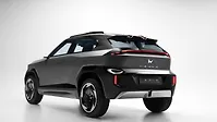 Mahindra Vision X Compact SUV Rear View Mahindra Vision X Compact SUV Rear View