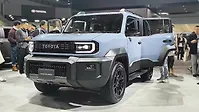 Toyota New Land Cruiser FJ Left Front Three Quarter Toyota New Land Cruiser FJ Left Front Three Quarter