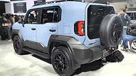 Toyota New Land Cruiser FJ Left Rear Three Quarter Toyota New Land Cruiser FJ Left Rear Three Quarter