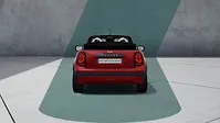 Mini Cooper S Convertible Rear View