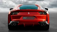 Ferrari 812 Rear View