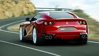 Ferrari 812 Rear View