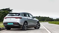 Mercedes-Benz EQC Right Rear Three Quarter Mercedes-Benz EQC Right Rear Three Quarter