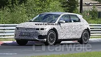 Hyundai 45 electric crossover spied testing at the Ring Hyundai 45 electric crossover spied testing at the Ring