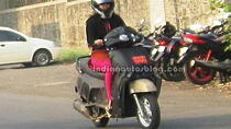 Mahindra’s upcoming 110cc scooter spied in Pune