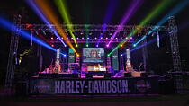 Harley owners meet at the 4th northern H.O.G. rally in New Delhi and Chandigarh