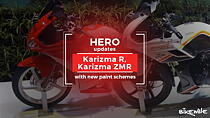Hero updates Karizma R, Karizma ZMR with new paint schemes
