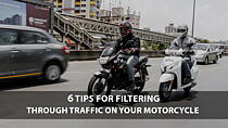 6 tips for filtering through traffic on your motorcycle