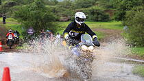 Getting dirty at the Triumph Tiger Trails Experience
