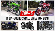 Top 5 India-bound small bikes for 2018