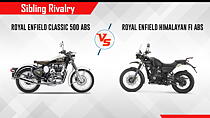 Royal Enfield Classic 500 ABS Sibling Rivalry