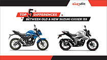 Top 5 differences between old and new Suzuki Gixxer