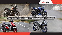 Top 4 feature-loaded affordable two-wheelers in India