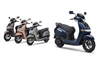 New TVS iQube electric scooter available in 11 colours