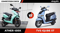 Ather 450X Gen 3 vs TVS iQube ST: Competition Check