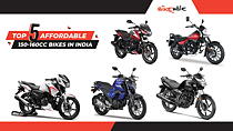 Top 5 affordable 150-160cc bikes in India