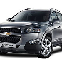 What is the price of Chevrolet Captiva in India?