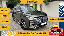 Used MG Hector Plus Sharp Pro 2.0 Turbo Diesel 7 STR [2023] in Chennai