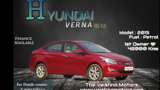 Second Hand Hyundai Verna Fluidic 1.6 VTVT in Kolkata