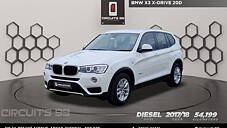 Used BMW X3 xDrive-20d xLine in Chennai