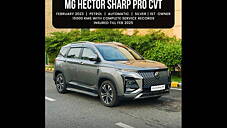 Used MG Hector Sharp Pro 1.5 Turbo Petrol  CVT [2023] in Delhi