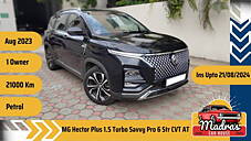 Used MG Hector Plus Smart 1.5 Petrol Turbo CVT 6-STR in Chennai