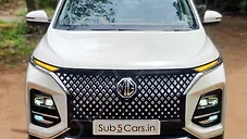 Used MG Hector Plus Savvy Pro 1.5 Turbo Petrol CVT 6 STR in Hyderabad