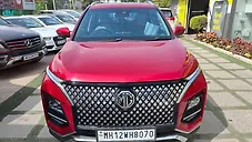 Used MG Hector Plus Savvy Pro 1.5 Turbo Petrol CVT 6 STR Dual Tone in Pune