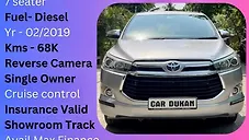 Used Toyota Innova Crysta 2.4 Z 7 STR in Hyderabad