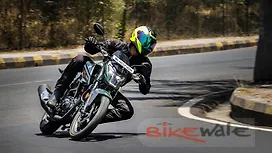 Honda X-Blade Cornering