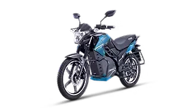 PURE EV Etryst 350 Left Front Three Quarter