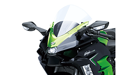 Kawasaki Ninja H2 SX windscreen Image – BikeWale