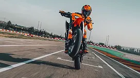 KTM 390 SMC R Right Side View