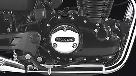 Honda CB350 Engine From Right