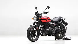 Royal Enfield Hunter 350 Left Front Three Quarter