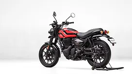 Royal Enfield Hunter 350 Left Rear Three Quarter