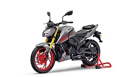 TVS Apache RTR 200 4V Left Front Three Quarter