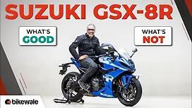 Suzuki GSX-8R Right Front Three Quarter
