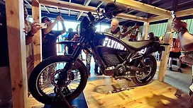 Royal Enfield Flying Flea S6 Scrambler Left Front Three Quarter
