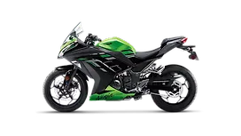 Kawasaki Ninja 300 Left Side View