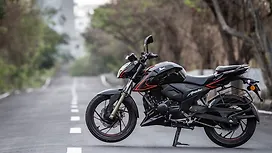 TVS Apache RTR 200 4V Left Side View