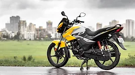 Hero Old Generation Passion Pro 2018 Left Rear Three Quarter