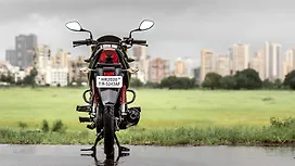 Hero Old Generation Passion Pro 2018 Rear View