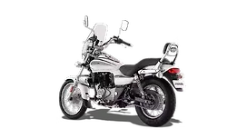 बजाज एवेंजर क्रूज़ 220 लेफ्ट रियर थ्री क्वार्टर