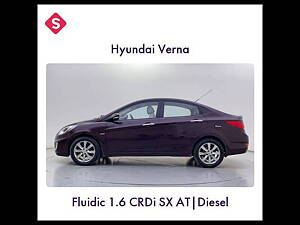 Second Hand Hyundai Verna Fluidic 1.6 CRDi SX AT in Bangalore