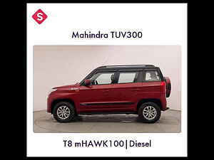 Second Hand महिंद्रा tuv300 t8 एमहॉक 100 दोहरे रंग in चंडीगढ़