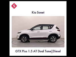 Second Hand किआ सोनेट gtx प्लस 1.5 ऑटोमैटिक दोहरे रंग  in लखनऊ