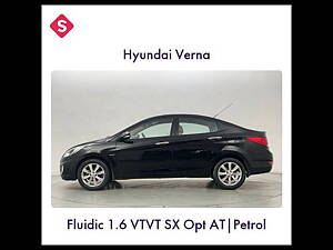 Second Hand Hyundai Verna Fluidic 1.6 VTVT SX Opt AT in Delhi