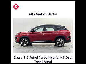 Second Hand MG Hector Sharp 1.5 Petrol Turbo Hybrid MT Dual Tone in Delhi