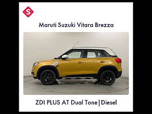 Second Hand Maruti Suzuki Vitara Brezza ZDi Plus Dual Tone AGS in Ghaziabad